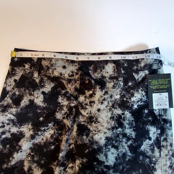 Art Class Boys Black & White Tie-Dye Shorts Size 10 Features Functional Pockets - Picture 5 of 9